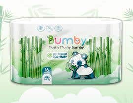 #14 untuk Need visually appealing and eco-friendly Packaging design for &quot;Bamboo diaper&quot; oleh AndrewHdz
