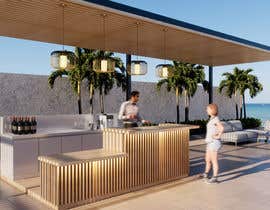 #25 for URGENT - Simple outdoor bar to be 3D rendered by antadewaid
