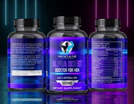 #139 для Design a label for testosterone booster / male enhancement product от uniquedesigner33
