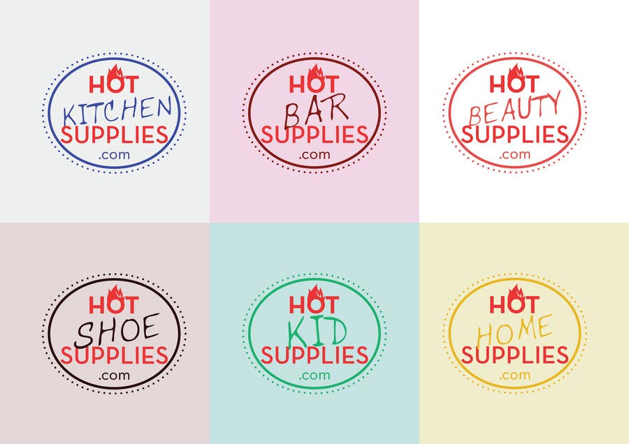 Inscrição nº 1 do Concurso para                                                 Design a Logo for 6 Hot Supplies Amazon Stores
                                            