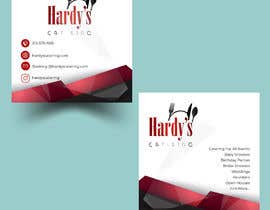 #145 untuk square business card design BLACK/RED/GREY colors 35153 oleh pixeliahab