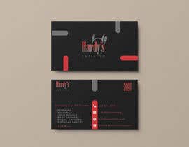 #135 ， square business card design BLACK/RED/GREY colors 35153 来自 shehabsaeed1706