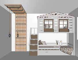 #39 para Kids bedroom design de MedhatZamzam
