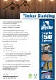 Icône de la proposition n°25 du concours                                                     Design an Advertisement for Timber Cladding
                                                