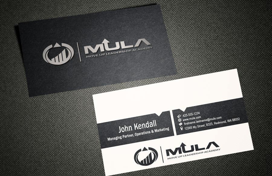Inscrição nº 76 do Concurso para                                                 Design some Business Cards for MULA
                                            
