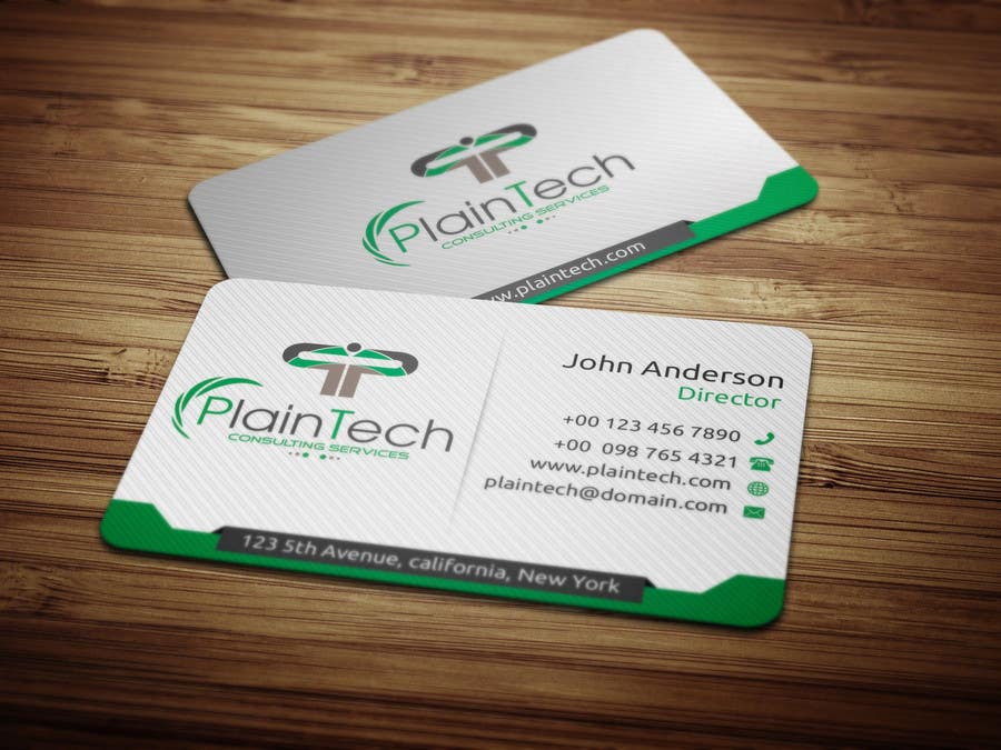 Contest Entry #85 for                                                 Design some Business Cards - front/back - clean and simple
                                            