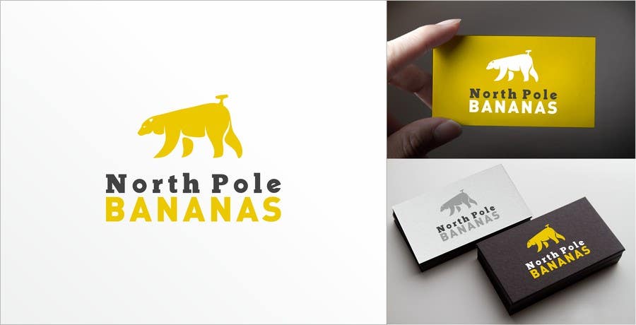 Kilpailutyö #24 kilpailussa                                                 Design a Logo for a blog called North Pole Bananas
                                            