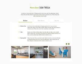 #69 pentru Design website for a holiday home de către sarah27h
