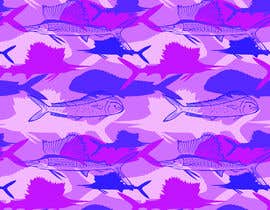 #43 for Create seamless print for fishing bikini by sabbirhossain146