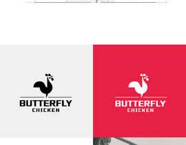 #1045 для Butterfly Chicken Logo от junoondesign