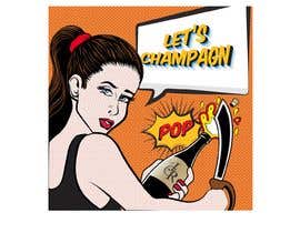 Nro 70 kilpailuun Lichtenstyle style image for sabering Champagne käyttäjältä penziisrael