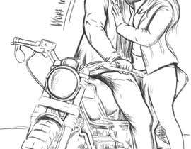 nº 54 pour Motorcycle Club Character Art par andijuliannn 