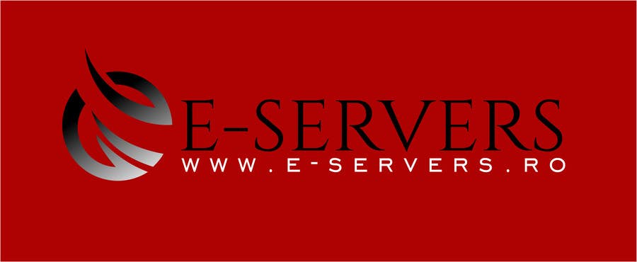 Penyertaan Peraduan #17 untuk                                                 Design logo for E-Servers.ro
                                            
