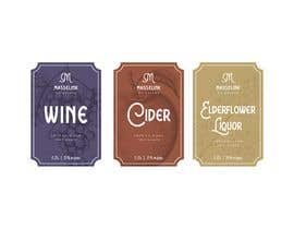 Nro 23 kilpailuun Custom Labels for wine and cider käyttäjältä TiannahLo