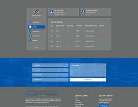 #37 cho Create design for My account page in website - Just mockup required bởi Moshiuruiux
