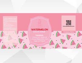 #83 pentru Watermelon Sugar Scrub label design de către hasibahmedcom