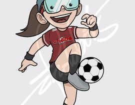 #14 ， Need a soccer character created that resembles person in photo 来自 zappata1arts