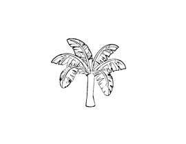 Nro 151 kilpailuun Banana leaf plant line drawing käyttäjältä AbodySamy