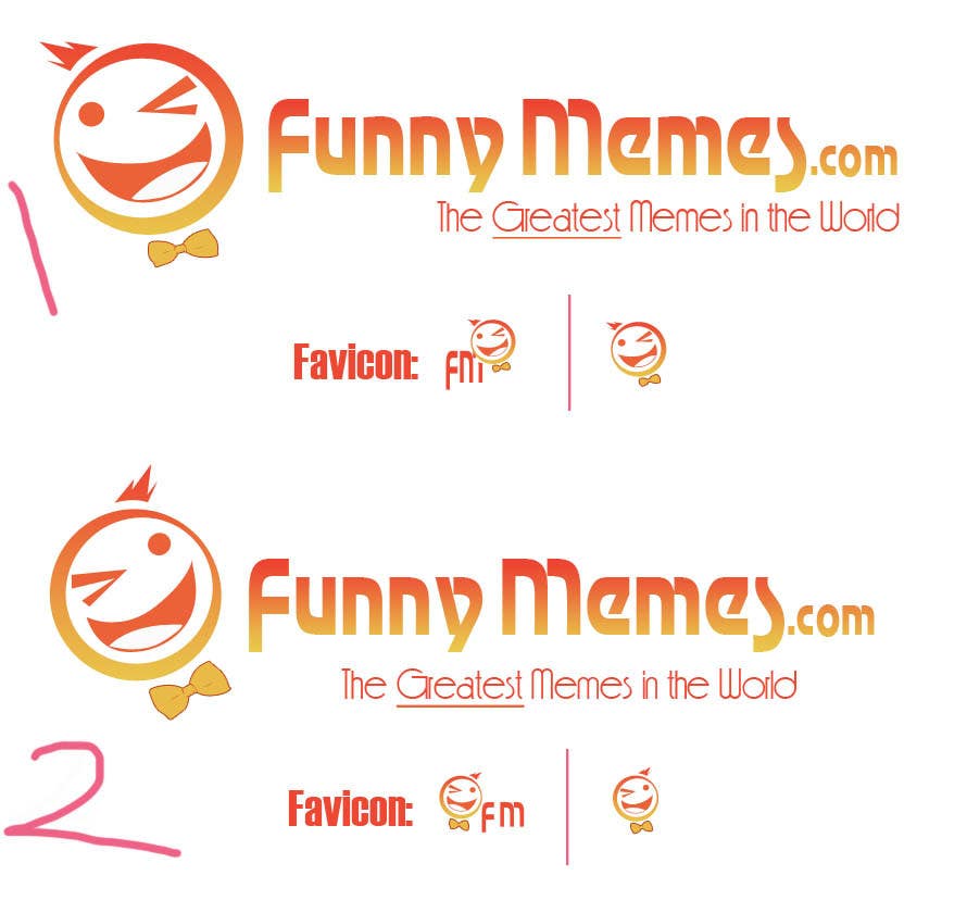 Kilpailutyö #30 kilpailussa                                                 Logo design for a Meme website.
                                            
