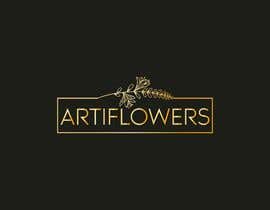 #508 pentru LOGO Design for ARTIFLOWERS - Artificial Flowers and plants selling Company de către salimmiya4031