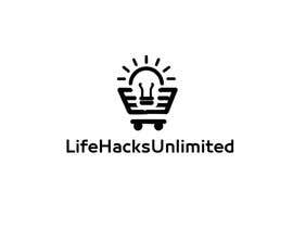 Yahialakehal님에 의한 I need a logo that represents a smart idea and a shopping cart combined, I would like it to be simple and clean, and suitable for a website. The name on the logo that I would like is &quot;LifeHacksUnlimited&quot;.을(를) 위한 #16