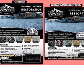 #166 for Create Flyer and Facebook/Instagram Digital Ad with same image by ha3apon