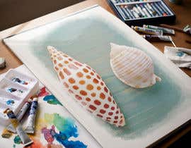 #68 для Draw or Paint a Three Specific Sea Shells JUNONIA, SCOTCH BONNET and LION’S PAW от asmaagomaa5