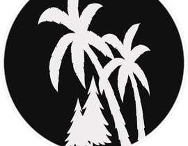#53 para create a round logo with trees black and white de Suhail212