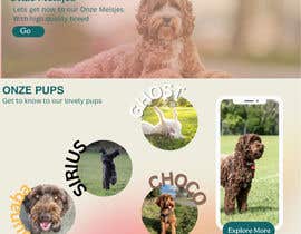 Nro 204 kilpailuun create dog website. Inspiration given ( easy ) käyttäjältä M0bzly