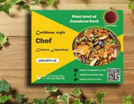 #42 pentru Banner for a Caribbean style chef/cuisine  Jamaican. Used for events de către sorowarhossen09