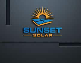 #571 para &quot;Sunset Solar&quot; Company Logo de mohammadsohel720