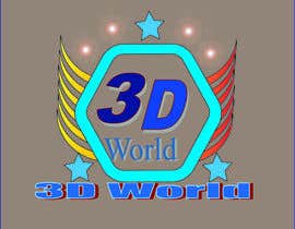 #59 per Design a logo for my 3d printing brand - &quot; 3D world &quot; da AlimulSithil