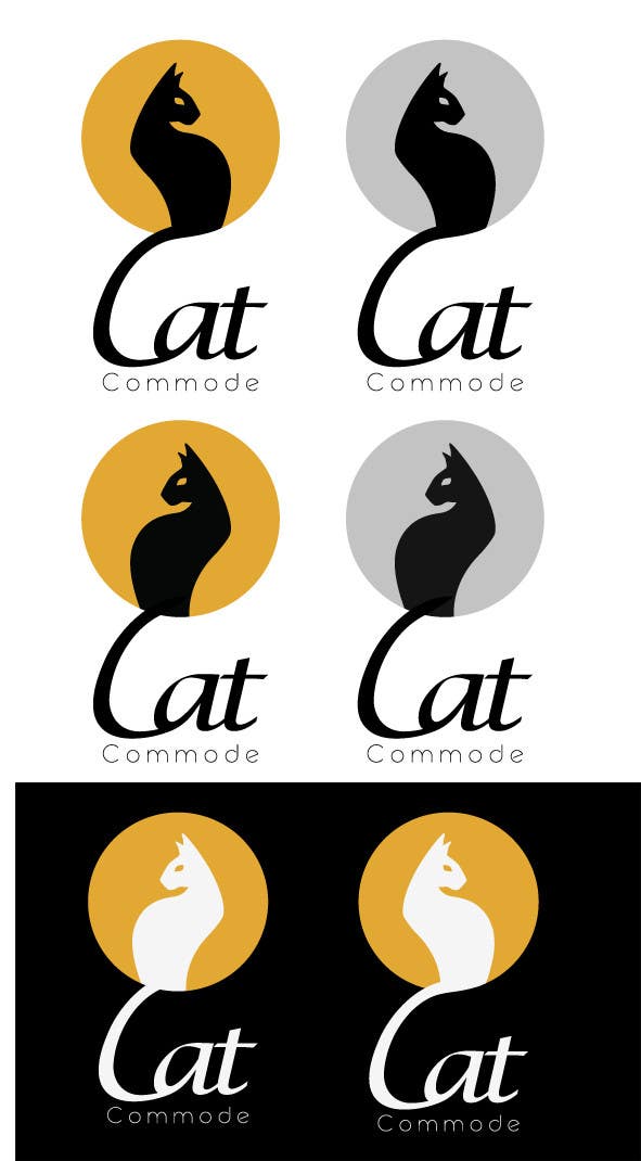 Bài tham dự cuộc thi #15 cho                                                 Design a Logo for the Cat Commode
                                            