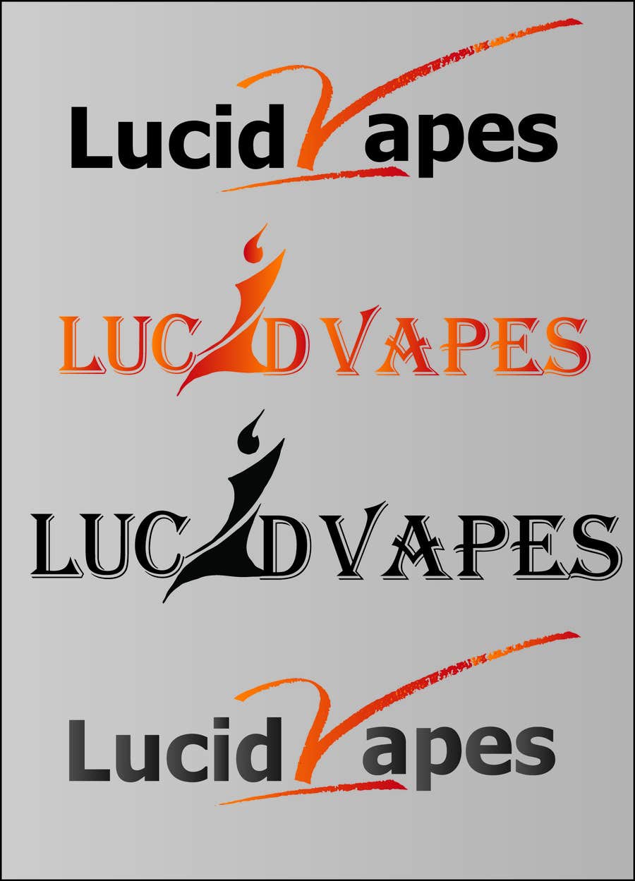 Penyertaan Peraduan #23 untuk                                                 Logo for Lucid Vapes
                                            
