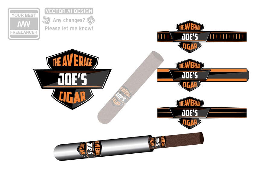 Inscrição nº 37 do Concurso para                                                 Design a Logo for The Average Joe's Cigar
                                            