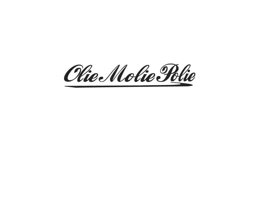 Penyertaan Peraduan #19 untuk                                                 Design a Logo for a personal blog "OlieMoliePolie"
                                            