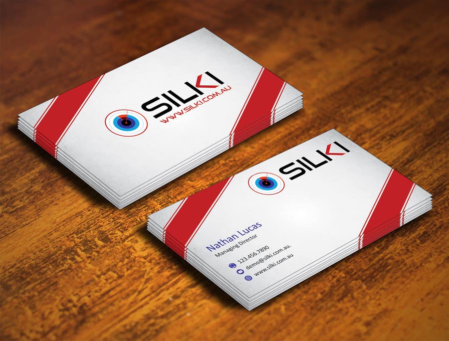 Participación en el concurso Nro.240 para                                                 Design some Business Cards for Silki
                                            