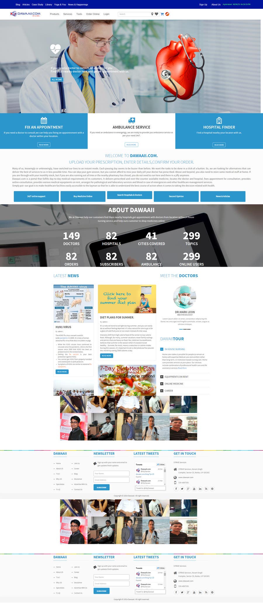 Kilpailutyö #6 kilpailussa                                                 Design a Website Mockup for my health website - Auto-med
                                            