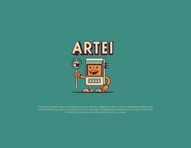 #90 для Retro Logo for “ARTEI” Device Inspired by Cuphead Aesthetics от mydul0715
