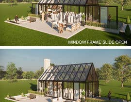 #172 para Glass Wedding Chapel Concept Design and 3D Render por aliwafaafif