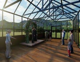 #47 para Glass Wedding Chapel Concept Design and 3D Render por dewaairlangga