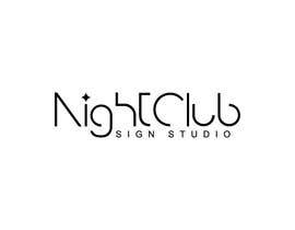 #354 для NightClub Sign Studio - Logo Design от nazmunnahar01306