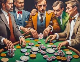 #9 for I want a poker scene painted with specific instructions. by amhmoni