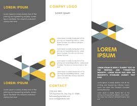 #2 для 4 pager Company Profile Brochure for an startup idea (1st page Title &amp; Last page Company Contact details)!! от sabirkhallan8