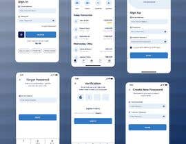 nº 77 pour Design homepage and login screen for a mobile app - 21/09/2023 10:16 EDT par raomuhammadalig 