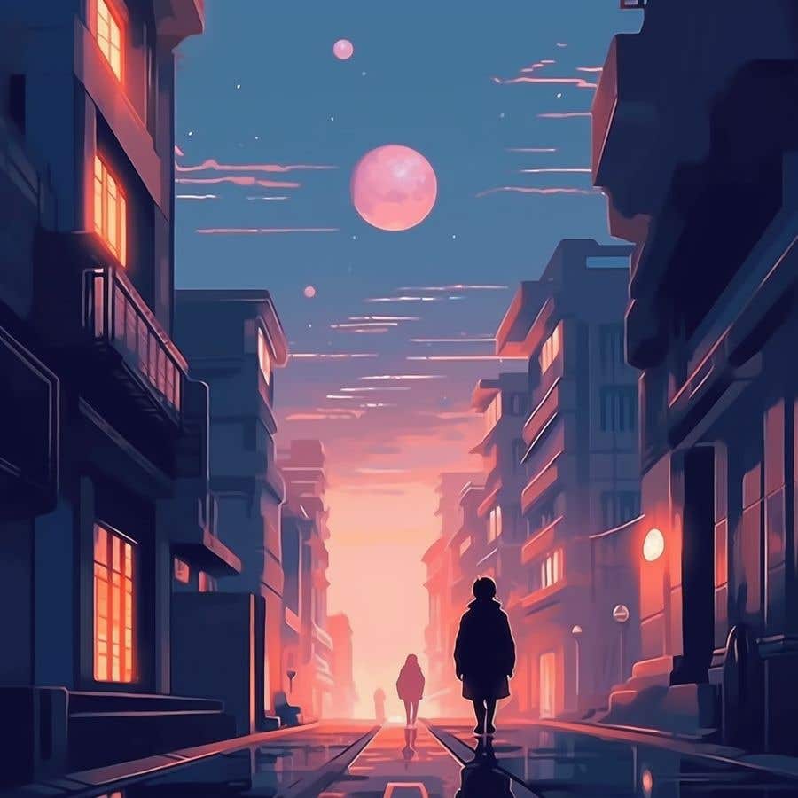 Proposition n°70 du concours                                                 Looking to buy vector file art designs of cool lofi scenes, anime artwork. I am looking for all kinds and will award to multiple people. Looking for a set of 20 designs.
                                            