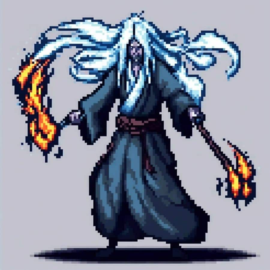 Contest Entry #33 for                                                 Pixel art concept pieces for an Eastern-themed metroidvania
                                            