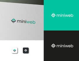 #282 untuk A logo design made for a Mini Website builder for small businesses. The logo should be minimalistic and abstract vector logos. I will provide examples and our website colors to make sure the entries are aligned with the design we have already. oleh hamimhasansaid