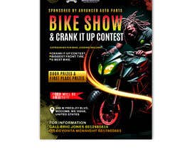 Nro 55 kilpailuun Flyer For Bike Show käyttäjältä gkhaus
