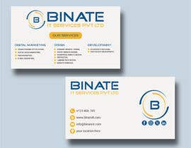 #574 for Design Visting Card for Company by Rafibhuiyan0255
